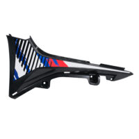 Cover Samping Kiri Hitam Metalic Honda CRF150L K84