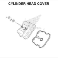 E-1 Cylinder Head Cover – Katalog Honda Supra GTR 150 K56W Screenshot 2026-03-16 092005