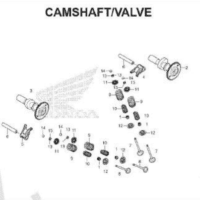 E-3 Camsaft / Valve – Katalog Honda Supra GTR 150 K56W Screenshot 2026-03-16 092036