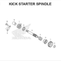 E-20 Kick Starter Spindle – Katalog Honda Supra GTR 150 K56W E-20 Kick Starter Spindle – Katalog Honda Supra GTR 150 K56W