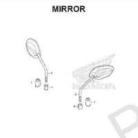 F-3 Mirror – Katalog Honda Supra GTR 150 K56W F-3 Mirror – Katalog Honda Supra GTR 150 K56W