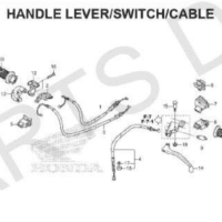 F-4 Handle Lever / Switch / Cable – Katalog Honda Supra GTR 150 K56W Screenshot 2026-03-16 092529