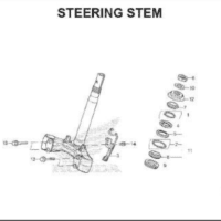 F-9 Steering Stem – Katalog Honda Supra GTR 150 K56W F-9 Steering Stem – Katalog Honda Supra GTR 150 K56W