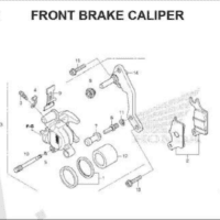 F-12 Front Brake Caliper – Katalog Honda Supra GTR 150 K56W Screenshot 2026-03-16 092656