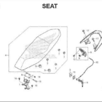 F-23 Seat – Katalog Honda Supra GTR 150 K56W F-23 Seat – Katalog Honda Supra GTR 150 K56W