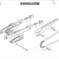 F-32 Swingarm – Katalog Honda Supra GTR 150 K56W Screenshot 2026-03-16 093015