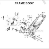 F-39 Fram Body – Katalog Honda Supra GTR 150 K56W F-39 Fram Body – Katalog Honda Supra GTR 150 K56W