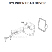 E-2 Cylinder Head Cover – Katalog Honda BeAT POP K61H E-2 Cylinder Head Cover – Katalog Honda BeAT POP K61H