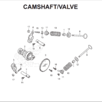 E-4 Camshaft / Valve – Katalog Honda BeAT POP K61H E-4 Camshaft / Valve – Katalog Honda BeAT POP K61H