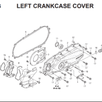 E-13 Left Crankcase Cover – Katalog Honda BeAT POP K61H E-13 Left Crankcase Cover – Katalog Honda BeAT POP K61H