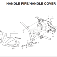 F-9 Handle Pipe / Handle Cover – Katalog Honda BeAT POP K61H Screenshot 2026-04-24 112717