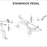 F-35 Stand / Kick Pedal – Katalog Honda BeAT POP K61H F-35 Stand / Kick Pedal – Katalog Honda BeAT POP K61H