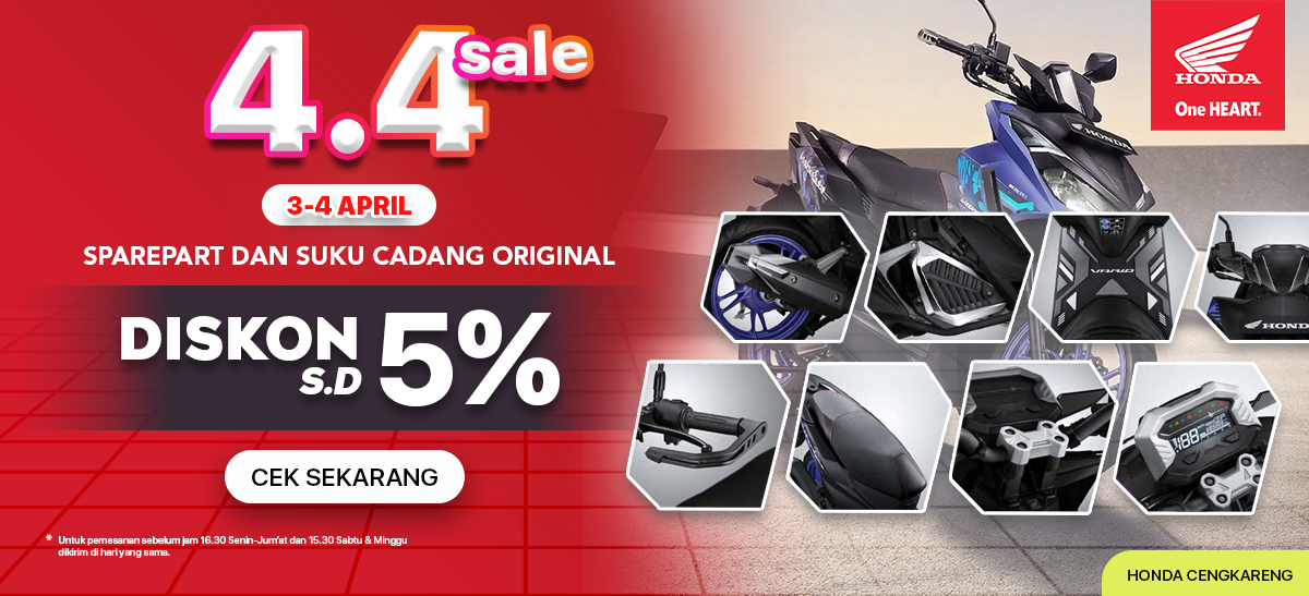4.4 SALE | DISKON SAMPAI DENGAN 5% 