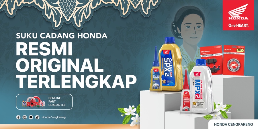 SUKU CADANG HONDA ORIGINAL, RESMI, TERLENGKAP