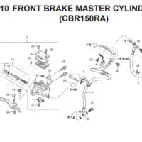 F-5-10 Front Brake Master Cylinder – Katalog Honda CBR 150R K45G ABS F-5-10 Front Brake Master Cylinder – Katalog Honda CBR 150R K45G ABS