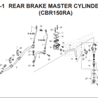 F-15-1 Rear Brake Master Cylinder – Katalog Honda CBR 150R K45G Screenshot 2026-05-28 131626