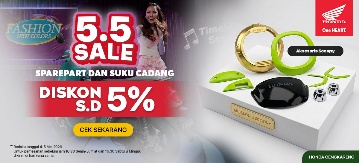 5.5 SALE! Hematnya Dapat, Nyamannya Terasa!
