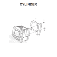 E-6 Cylinder – Honda BeAT Street eSP K1A E-6 Cylinder – Honda BeAT Street eSP K1A