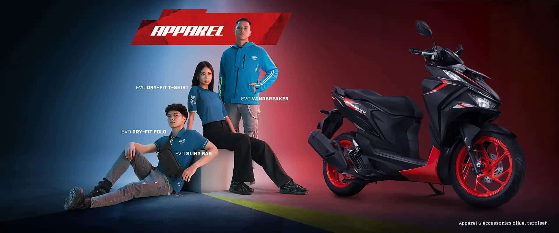 Apparel Resmi Honda Vario