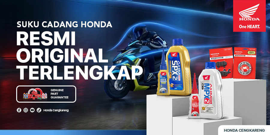 SUKU CADANG HONDA ORIGINAL, RESMI, TERLENGKAP