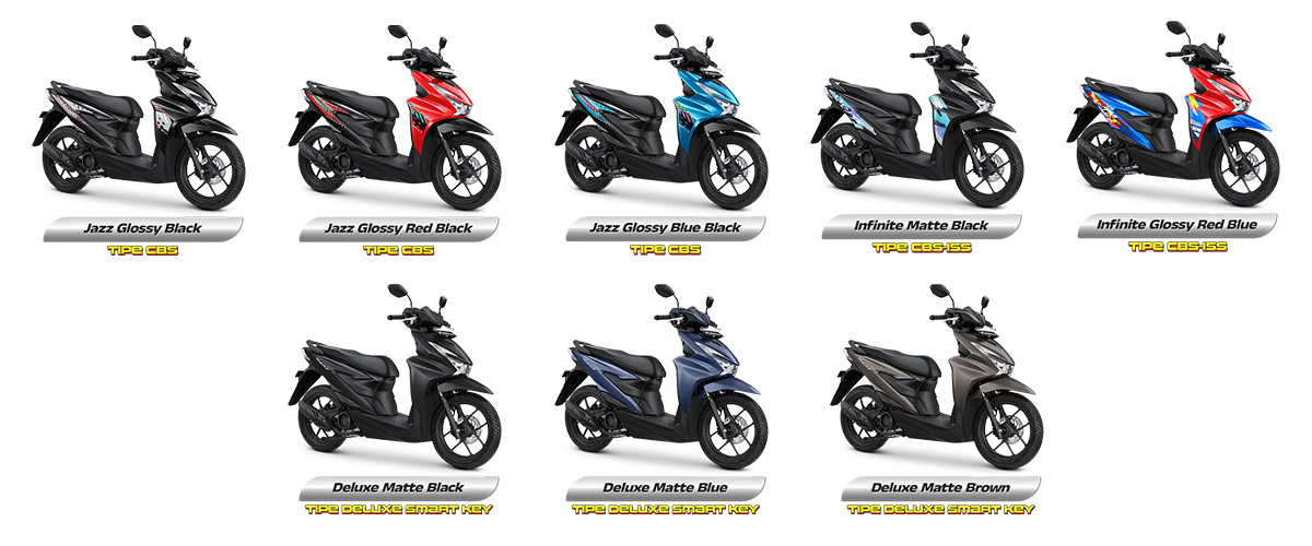 Honda BeAT Tampil dengan Warna dan Striping Baru Makin Sporty untuk Aktivitas Harian Honda BeAT Tampil dengan Warna dan Striping Baru Makin Sporty untuk Aktivitas Harian