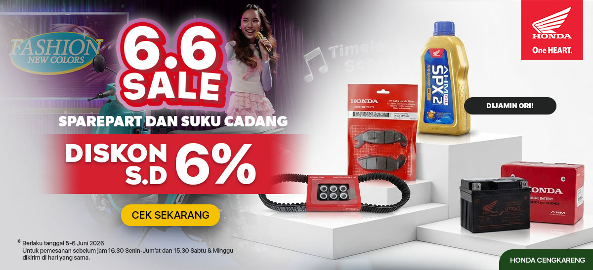 6.6 SALE | DISKON SAMPAI DENGAN 6%