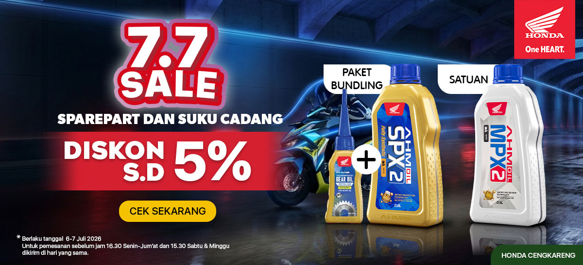 7.7 Pilih yang Asli, Performa Pasti!