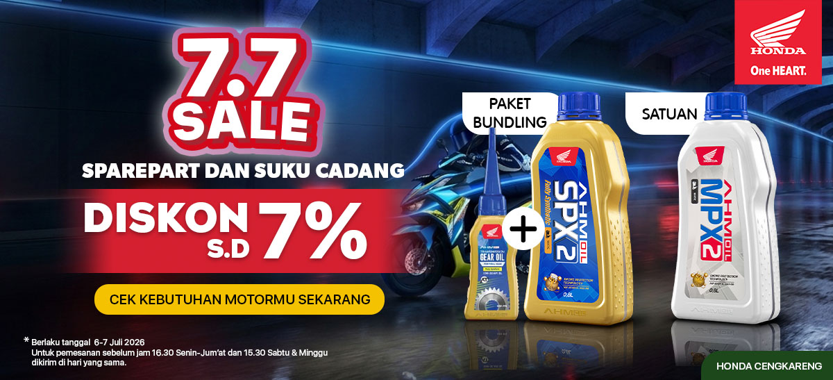 7.7 Pilih yang Asli, Performa Pasti!
