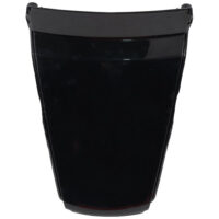 Cover Belakang Tengah Hitam Honda Mega Pro Advance