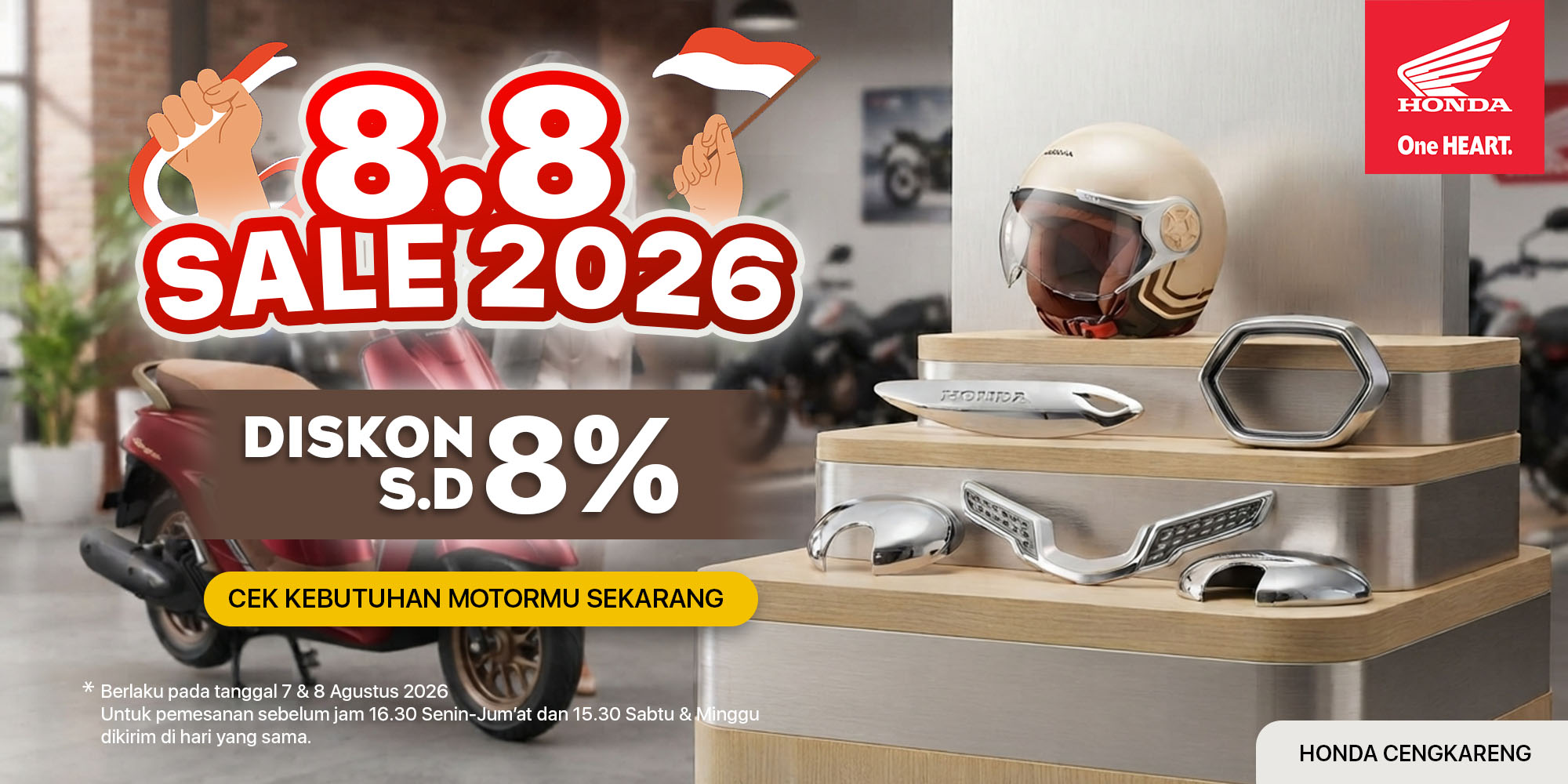 SPESIAL 8.8 SALE | DISKON SAMPAI DENGAN 8%