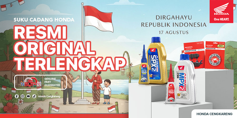 SUKU CADANG HONDA ORIGINAL, RESMI, TERLENGKAP