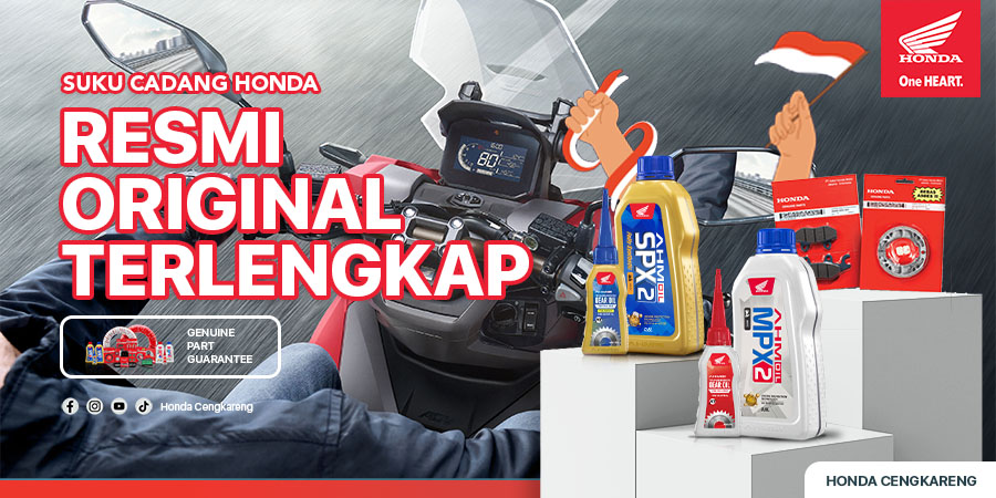 SUKU CADANG HONDA ORIGINAL, RESMI, TERLENGKAP