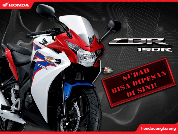 Honda CBR 150R dapat dipesan disini