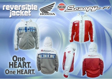 Jaket Exclusive Honda Scoopy FI