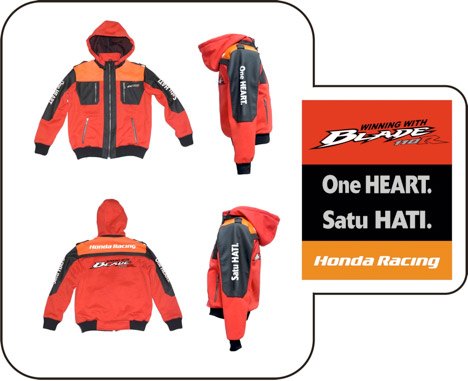 Jaket Gaul New Honda Blade