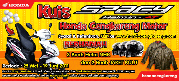 Pemenang Kuis Spacy Honda Cengkareng