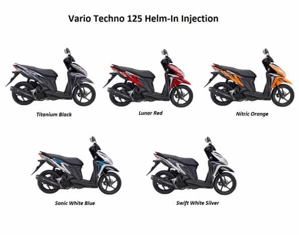 Pilihan Warna Vario Techno 125