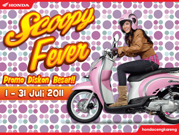 Promo Honda Scoopy Fever