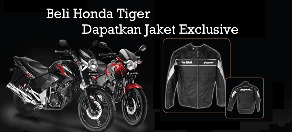 Promo Honda Tiger berhadiah