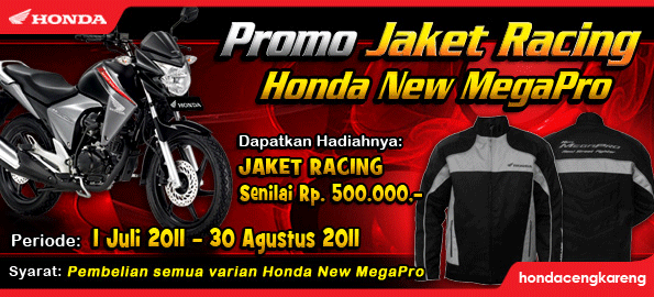 Promo Jaket Racing Honda New Mega Pro