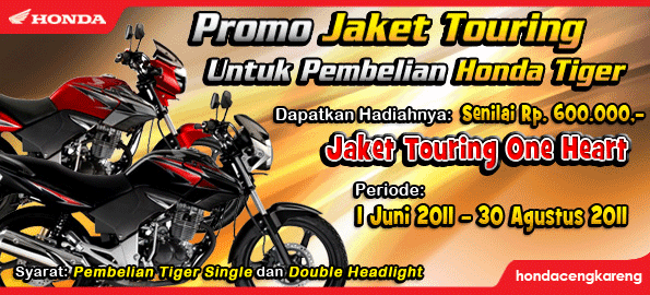 Promo Jaket Touring Honda Tiger