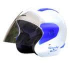 Helm Groovy & Bold White Blue