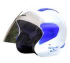 Helm Groovy & Bold White Blue