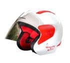 Helm Groovy & Bold White Red