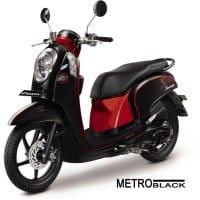 Honda Scoopy FI Sporty Metro Black