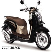 Honda Scoopy FI Stylish Fancy Black