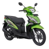 Honda Spacy Helm-in PGM-FI Legacy Green