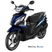 Honda Spacy Helm-in PGM-FI Royal Blue