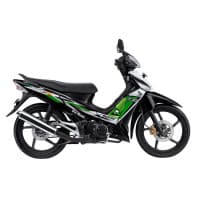 Honda Supra X 125 CW Black Green