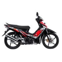 Honda Supra X 125 CW Black Red